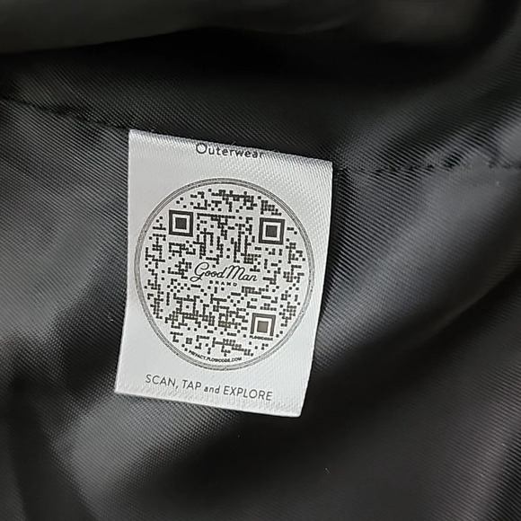 Good Man Brand Men's Wool Blend Green Plaid Zip Up Lined Jacket Size Large - Picture 12 of 16